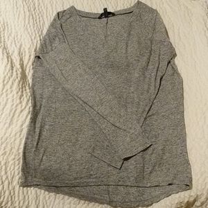 Victoria Secret long sleeve grey top